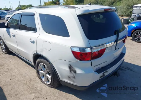 2012 Dodge Durango Sxt из США, поврежденный, VIN 1C4RDHAG3CC330403